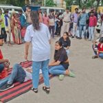 Singrauli News – नशे से दूरी है जरूरी अभियान के तहत मोरवा पुलिस ने छात्रों के साथ किया नुक्कड़ नाटक