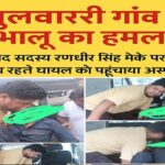 Singrauli News – सुलवारी गांव में भालू का हमला, व्यक्ति गंभीर रूप से घायल – जनपद सदस्य रणधीर सिंह ने पहुंचाया अस्पताल