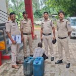 Singrauli News – मोरवा पुलिस की बड़ी कार्यवाही अवैध हथभट्टी शराब के साथ आरोपी को किया गिरफ्तार