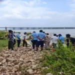 नर्मदा नदी में दो शव मिलने से सनसनी, हत्या या आत्महत्या पर पुलिस जांच में जुटी