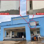उद्घाटन से पहले सिविल हॉस्पिटल की दीवार में दरार, निर्माण एजेंसी के साथ निरीक्षण व्यवस्था पर भी सवाल